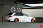 Audi A4 Avant 2.0T Quattro on Vossen Wheels (VFS4) 2018 года (JP)